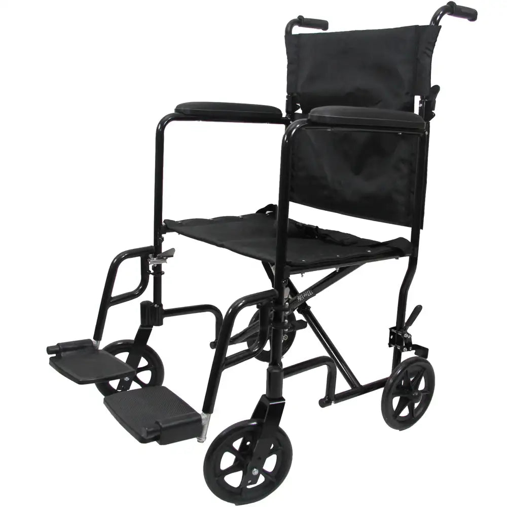 Transport Chair - 18.5" x 15.75" - CH1042 | Ezee Life - Factory Direct Medical