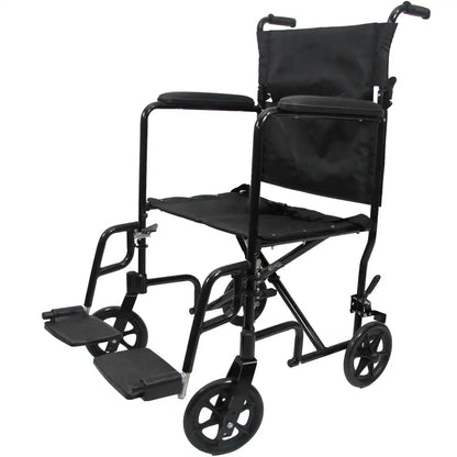Transport Chair - 18.5" x 15.75" - CH1042 | Ezee Life - Factory Direct Medical