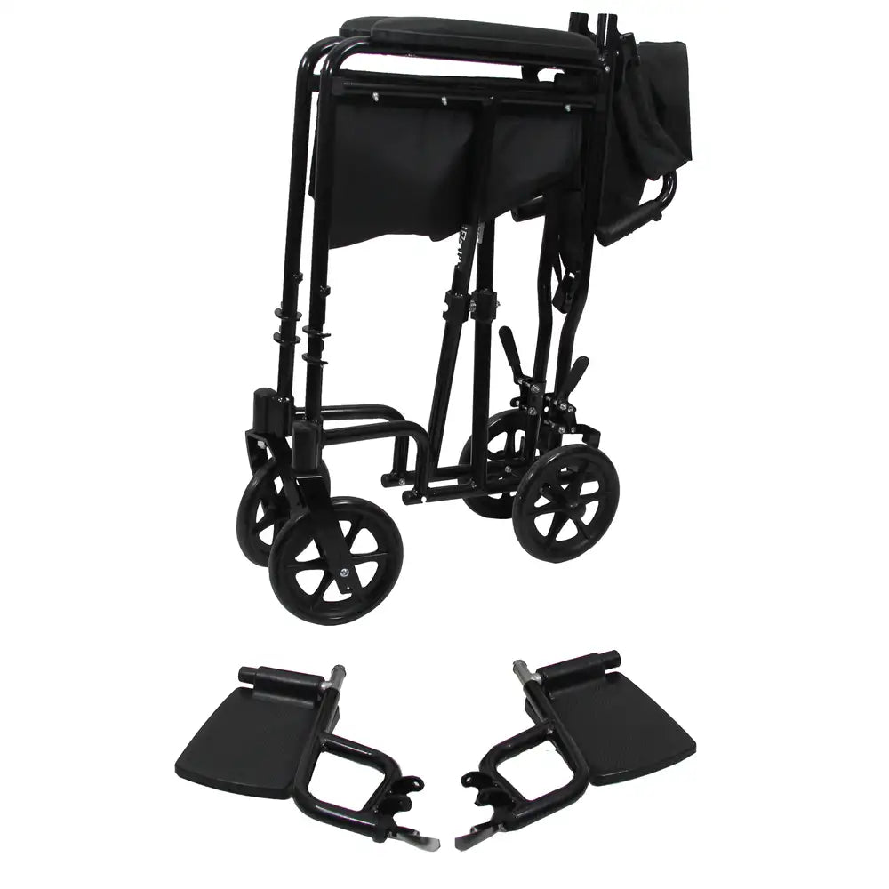 Transport Chair - 18.5" x 15.75" - CH1042 | Ezee Life - Factory Direct Medical
