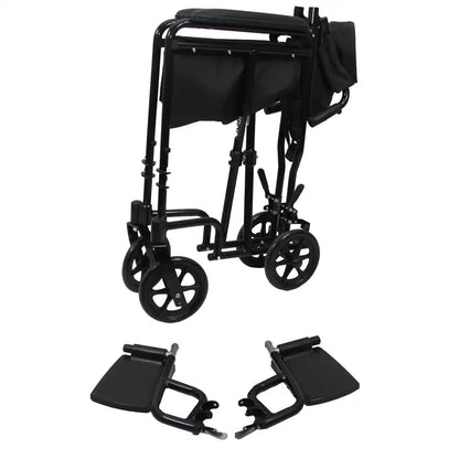 Transport Chair - 18.5" x 15.75" - CH1042 | Ezee Life - Factory Direct Medical