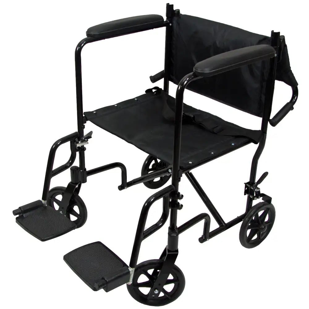 Transport Chair - 18.5" x 15.75" - CH1042 | Ezee Life - Factory Direct Medical