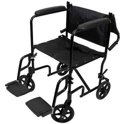 Transport Chair - 18.5" x 15.75" - CH1042 | Ezee Life - Factory Direct Medical