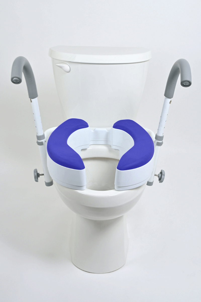 Ultimate Toilet Safety Frame — MOBB Home Health Care, front view
