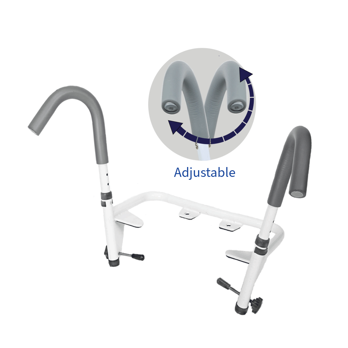 Ultimate Toilet Safety Frame — MOBB Home Health Care, alternate angle