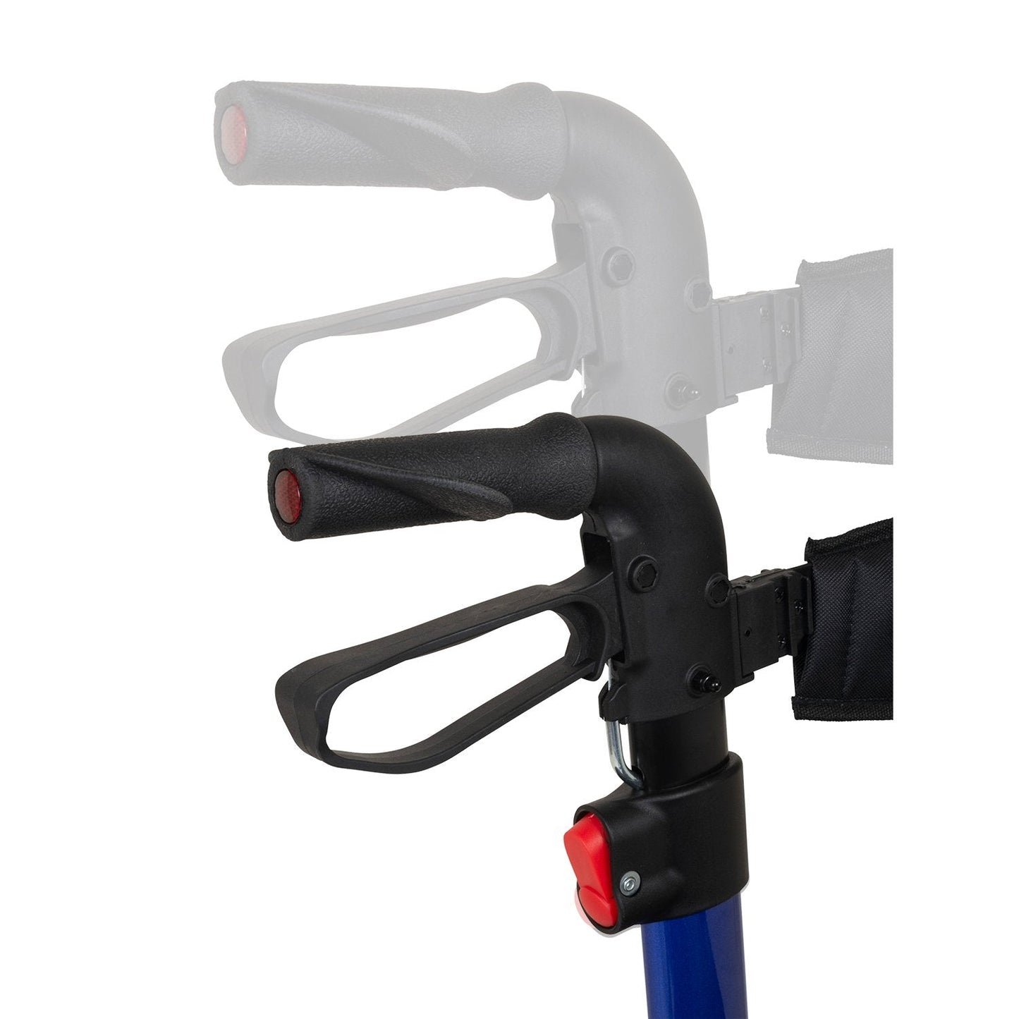 Voyager Adjustable Height Euro - Style Rollator | Probasics - Factory Direct Medical