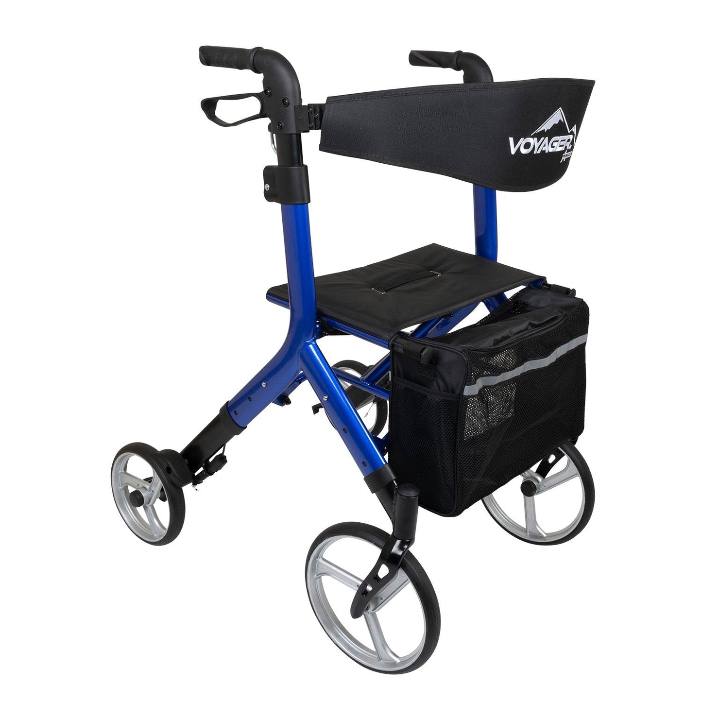Voyager Adjustable Height Euro - Style Rollator | Probasics - Factory Direct Medical