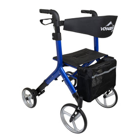 Voyager Adjustable Height Euro - Style Rollator | Probasics - Factory Direct Medical