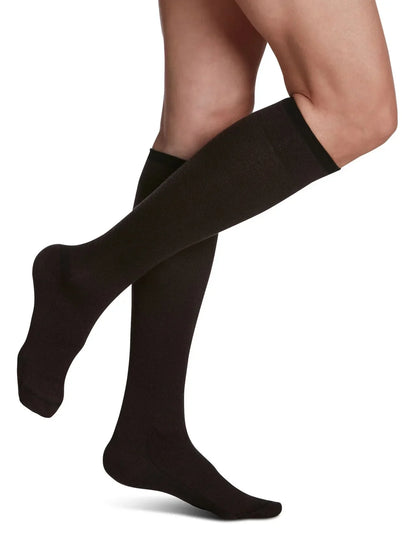 Sigvaris 240 Merino Wool Compression Socks 20-30 mmHg Calf High for Women Closed Toe