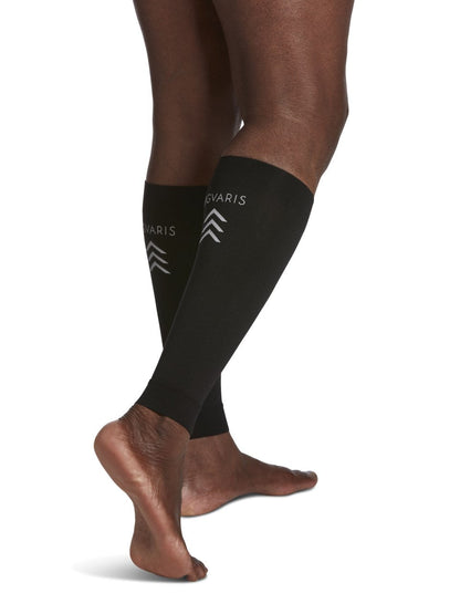 Sigvaris 410 Performance Sleeve 15-20 mmHg Calf High for Unisex Open Toe