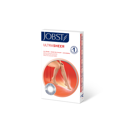 JOBST UltraSheer Compression Stockings 20-30 mmHg Knee High Open Toe