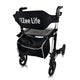 EZee Life X Frame Rollator CH3011 | Lightweight 4-Wheel Walker with Seat Canada