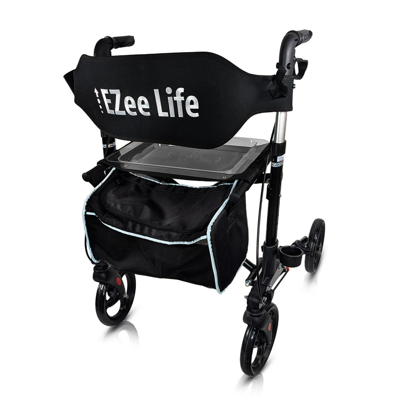 EZee Life X Frame Rollator CH3011 | Lightweight 4-Wheel Walker with Seat Canada