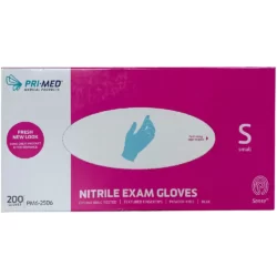 Pri-Med Nitrile Gloves - 200 -300 per Box