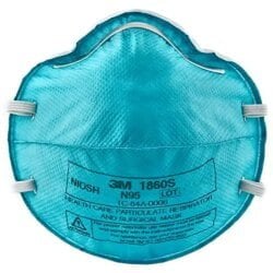 3M 1860S Particulate Healthcare Respirator - Small N95 Masks - Box of 20 Masks