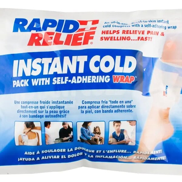Instant Cold Pack with Self Adhering Wrap 