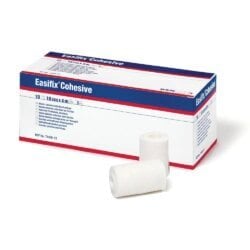 Easifix Cohesive - 4 m Rolls - 10 Packs - Self-Adhesive Fixation Bandage
