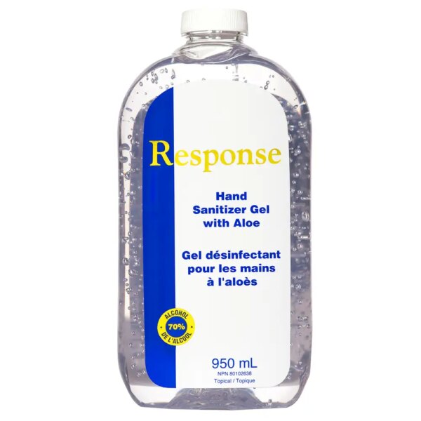 Response® Gel - 950ml Bottle - 70% Alcohol
