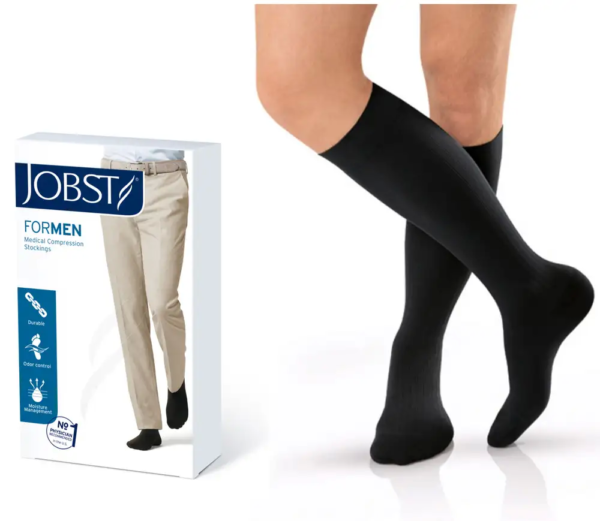 Mens knee high compression socks