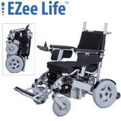 Bariatric Electric Folding Wheelchair