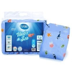 Forsite Health Under Sea Maximum Absorbency Adult Briefs - Case of 30