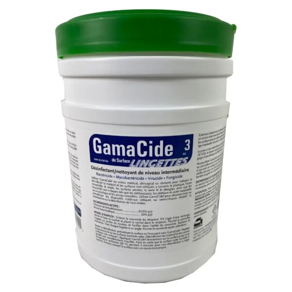 Gamacide 3 Disinfectant Wipes