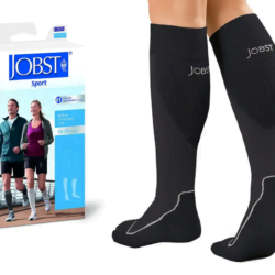 JOBST Sport - Unisex Calf High , Knee High Stockings, Closed Toe