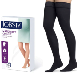 JOBST Opaque - Maternity Thigh High, Closed Toe