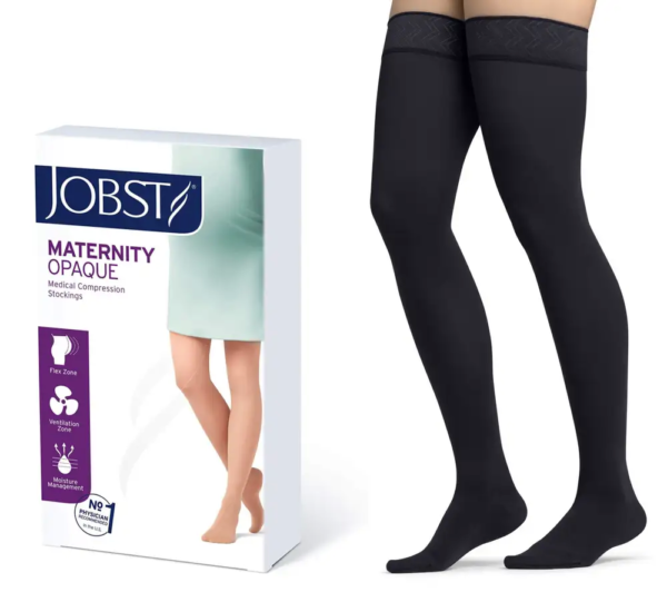 Maternity compression stockings