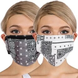 Cotton Bandana Masks - With Two Filters