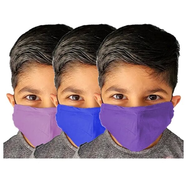 Children's 2-Ply Cotton Masks - Three Packs