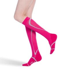 Traverse Sports Socks for Men & Women - Calf Length-LL-White
