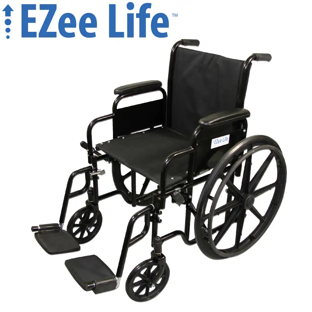 Ezee Life Heavy Duty Manual Wheelchair
