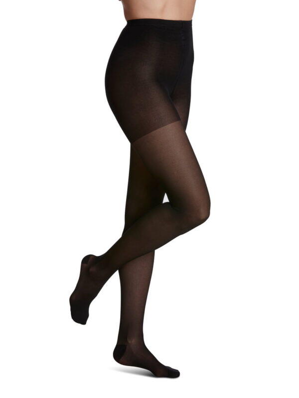 Sigvaris Womens Style Sheer Compresion Pantyhose Black.