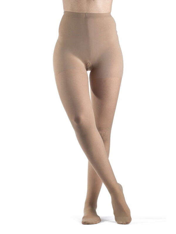 Sigvaris Womens Style Sheer Compresion Pantyhose Natural.