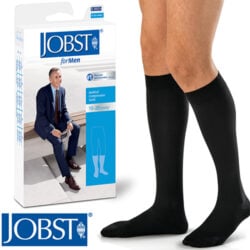 JOBST forMen - Knee High Stockings, Closed Toe 15-20 mmHg