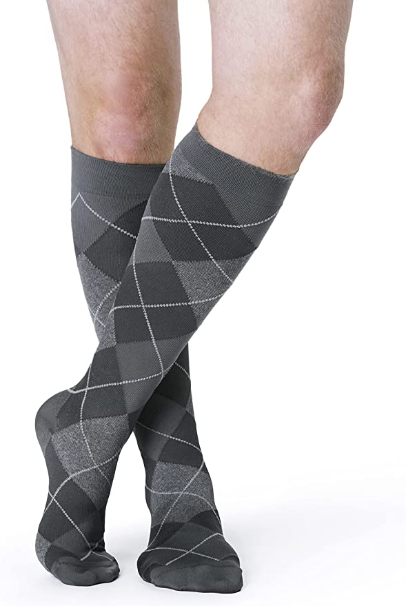 Fashionable compression socks