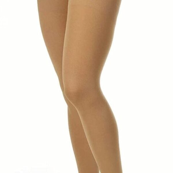 JOBST Relief - Unisex Compression Stockings Chap Style 2 Legs Stockings, Open Toe , Beige