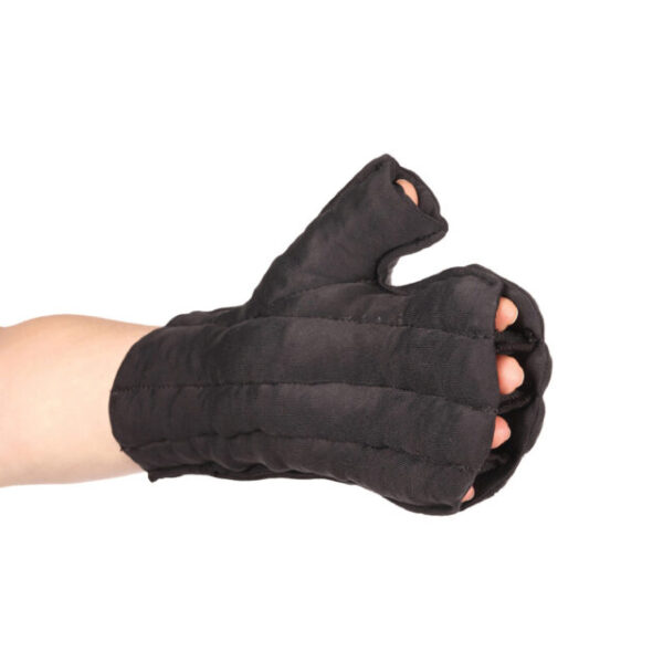 SIGVARIS 120 Medaglove Glove w/ Foam Chips REG Black