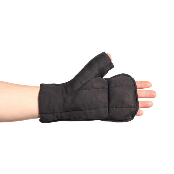 SIGVARIS 120 Medahand Glove w/ Foam Chips-Large-REG Black