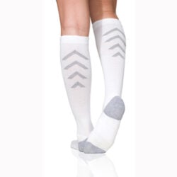 Sigvaris 401C Unisex Athletic Recovery Compression Socks 15-20mmHg