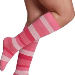 SIGVARIS Women’s Style Microfiber Patterns 830 Closed Toe Calf-High Socks 20-30mmHg