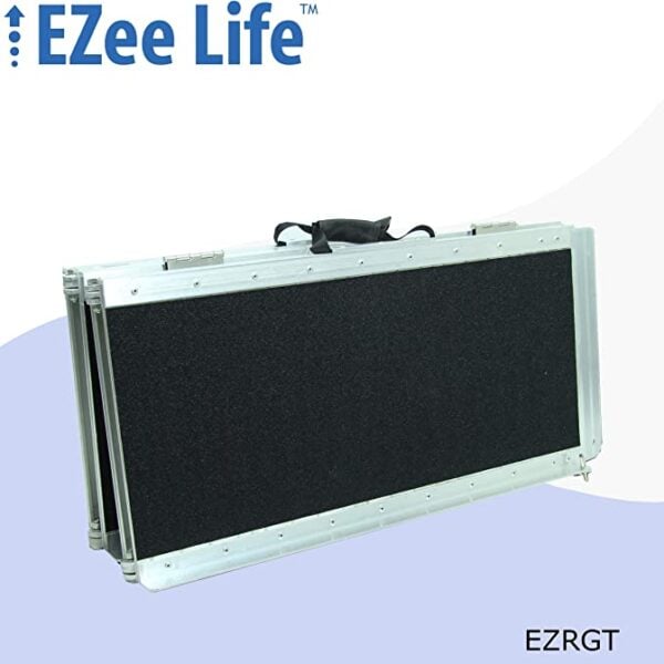 EZee Life Multifold Portable Wheelchair Ramp with Grip Tape